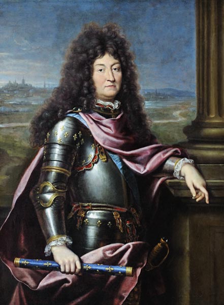 Louis XIV, King of France (1638-1715) from Pierre Mignard