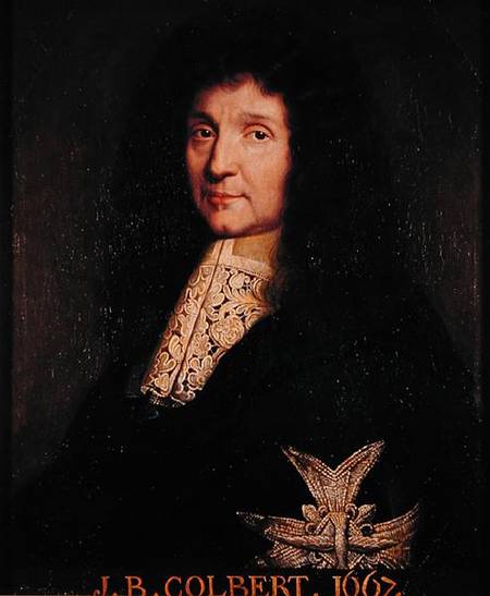 Portrait of Jean-Baptiste Colbert de Torcy (1619-93) from Pierre Mignard