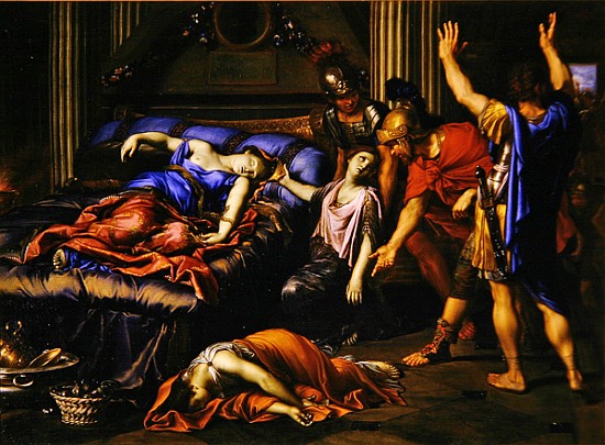 The Death of Cleopatra from Pierre Mignard