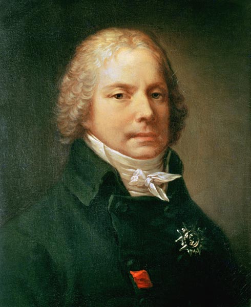 Portrait of Charles Maurice de Talleyrand-Perigord from Pierre-Paul Prud'hon