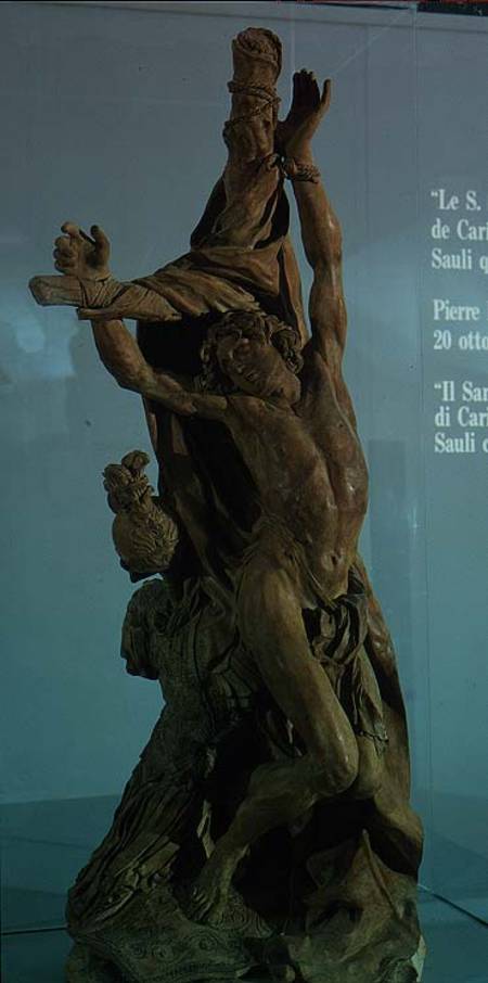 St. Sebastian, sculpture from Pierre  Puget