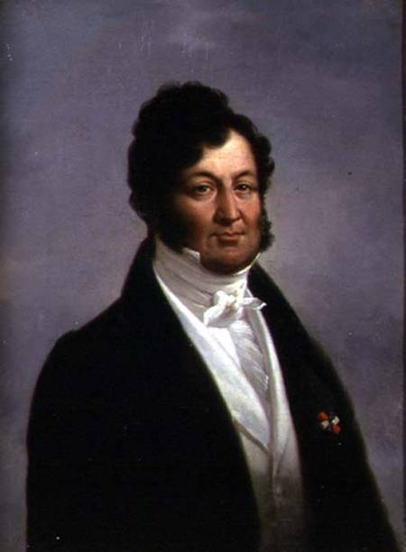 Portrait of Louis-Philippe (1773-1850) K - Pierre Roch Vigneron as art print or hand painted oil.