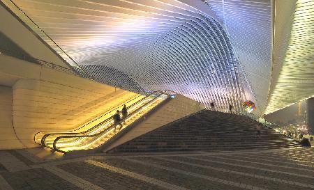 Station Luik ,werk van Calatrava