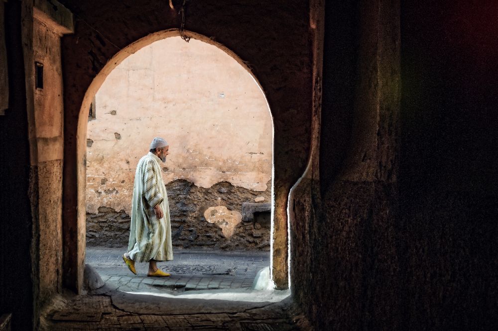 the streets of Marrakesh from Piet Flour