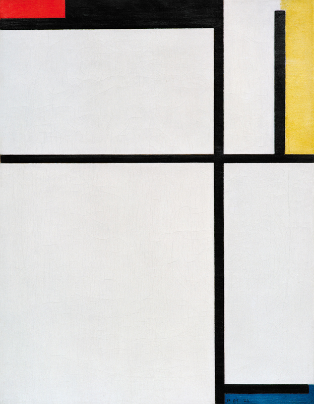 Composition with red… from Piet Mondrian