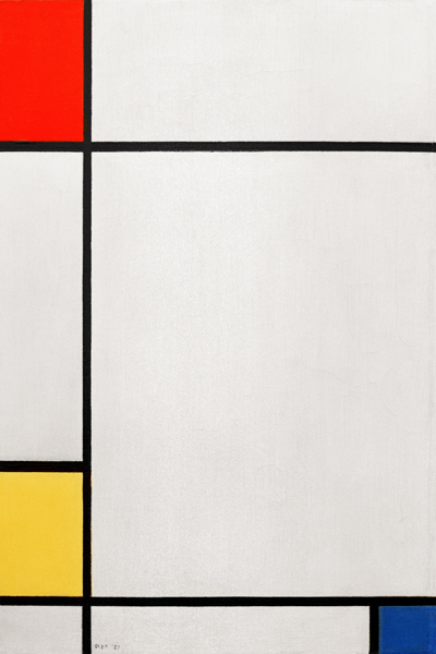 Composition No. III from Piet Mondrian