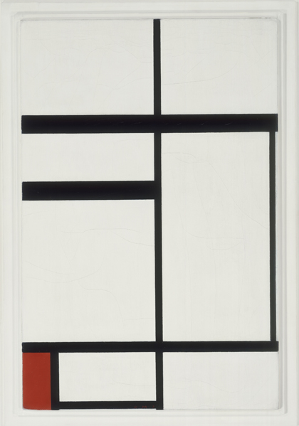Komposition mit Rot, Schwarz und Weiß from Piet Mondrian