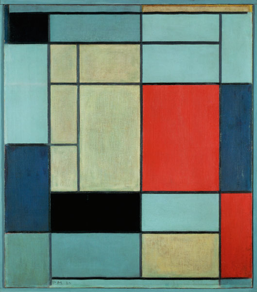 Composition I from Piet Mondrian