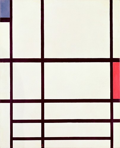 Composition in Red from Piet Mondrian