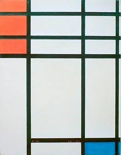 Composition In Red… from Piet Mondrian
