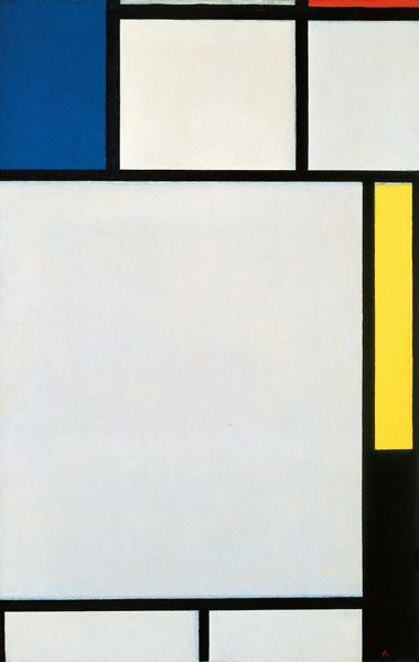 Komposition in blau, rot, gelb und schwarz from Piet Mondrian