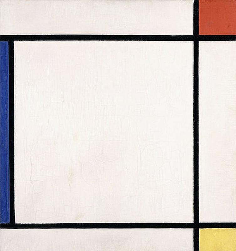 Komposition III mit Rot, Gelb und Blau from Piet Mondrian