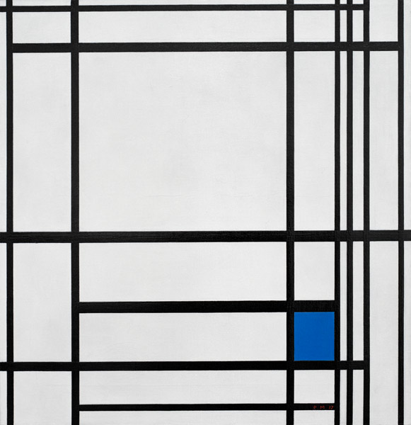 Composition of lines and colour from Piet Mondrian
