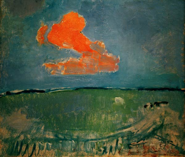 The Red Cloud from Piet Mondrian