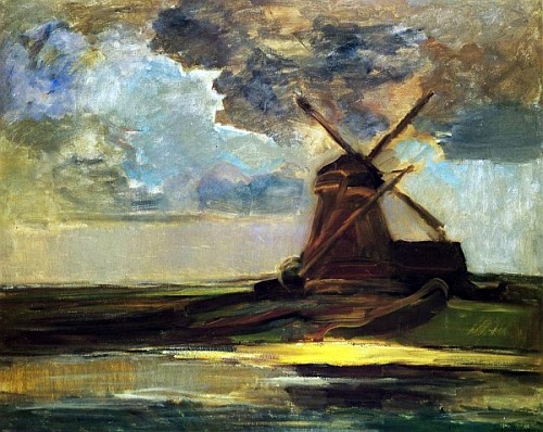 Windmill in the Gein from Piet Mondrian