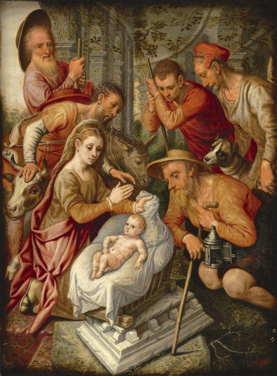 The Adoration of the Shepherds from Pieter Aertsen