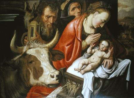 The Adoration of the Shepherds from Pieter Aertzen