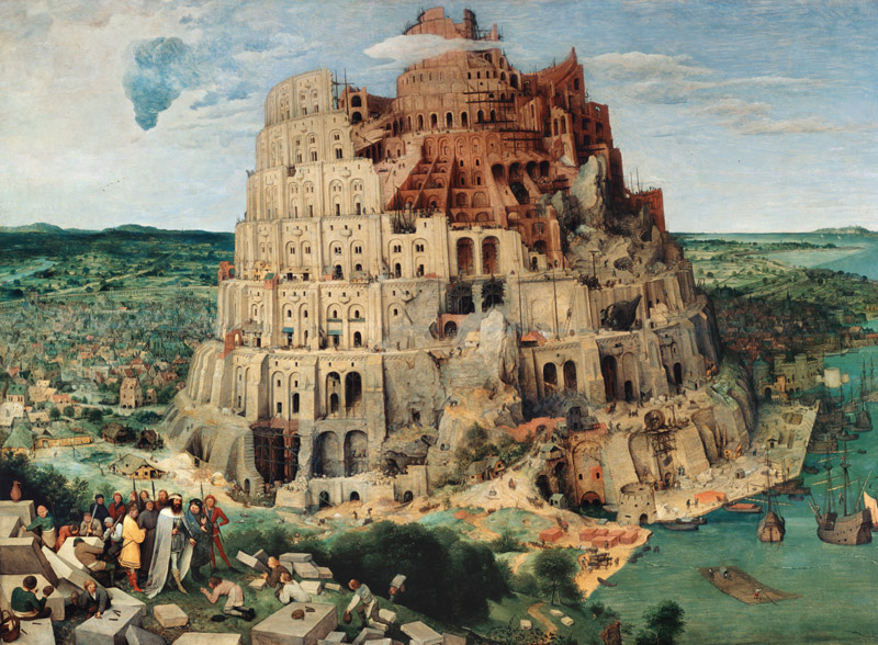 The Tower of Babel from Pieter Brueghel the Elder