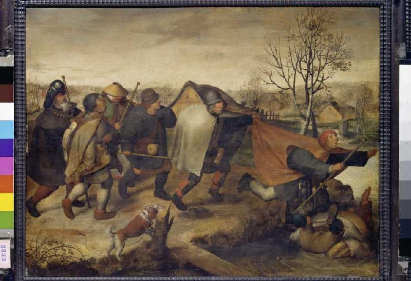The blind men from Pieter Brueghel the Elder