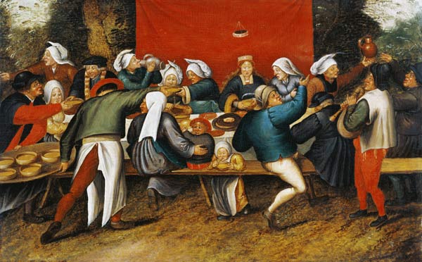 Das Hochzeitsmahl from Pieter Brueghel the Elder