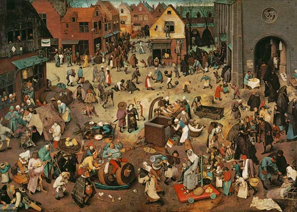 Carnival and Lent from Pieter Brueghel the Elder