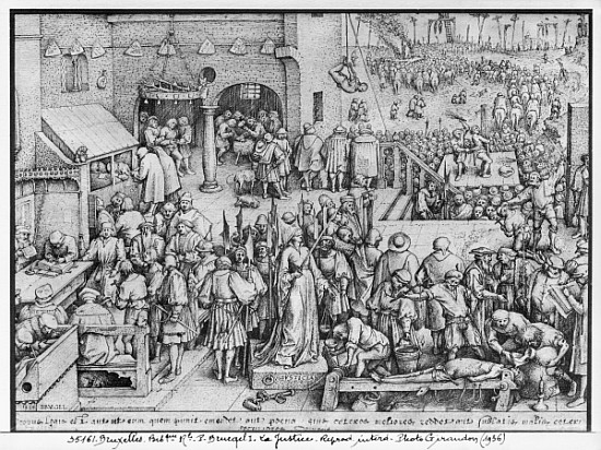 Justice from Pieter Brueghel the Elder