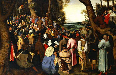 Saint John The Baptist Preaching The Baptism Of Christ Beyond from Pieter Brueghel the Elder