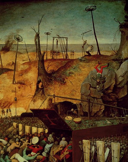The Triumph of Death, c.1562 (detail of 457) from Pieter Brueghel the Elder
