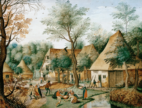Dorflandschaft from Pieter Brueghel the Younger