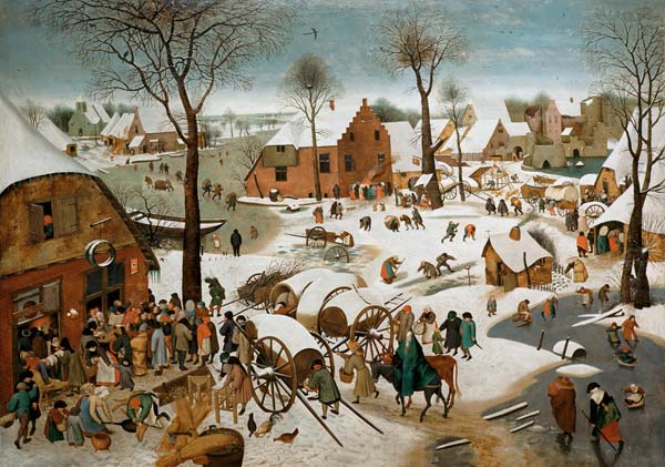 Census in Bethlehem , Brueghel t.Y from Pieter Brueghel the Younger