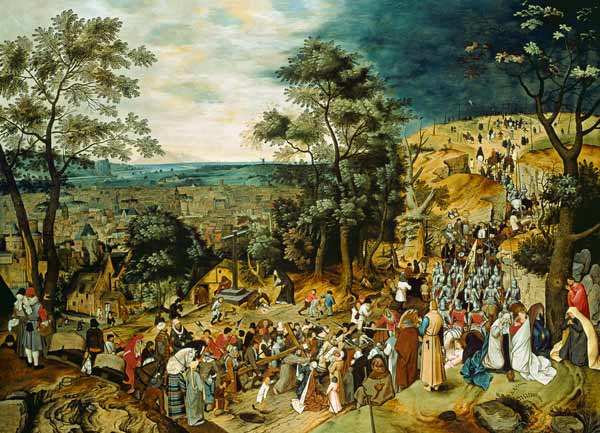 Christ on the Road to Calvary from Pieter Brueghel the Younger