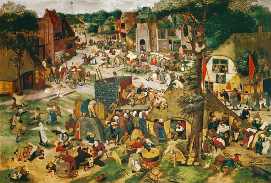 The Hoboken or piece of Georg fair. from Pieter Brueghel the Younger