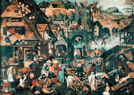 Flemish Proverbs from Pieter Brueghel the Younger