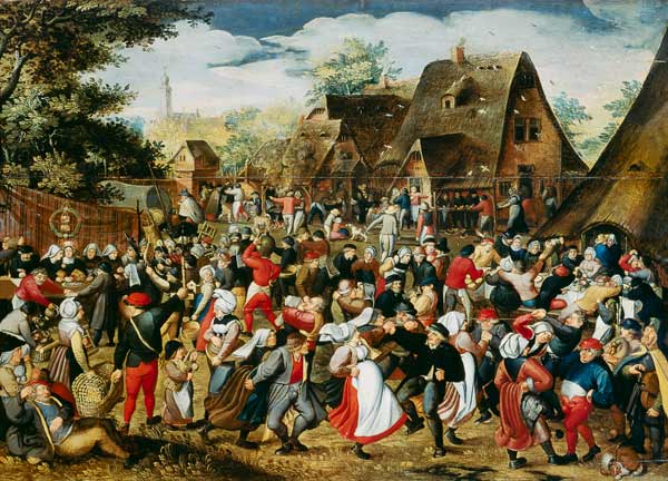 The Village Festival from Pieter Brueghel the Younger
