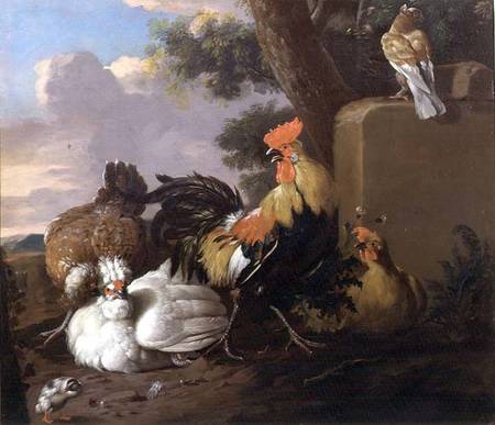 Birds in a Landscape from Pieter Casteels