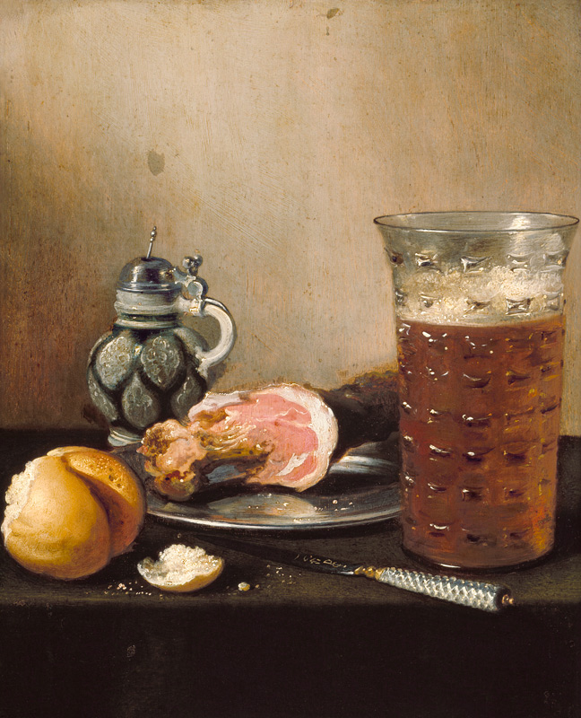 Still Life with a Ham from Pieter Claesz