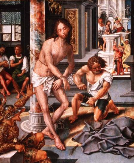 The Flagellation from Pieter Coecke van Aelst