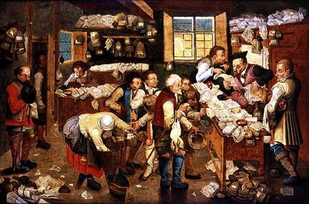 The Collector of Tithes from Pieter Brueghel III. (Son of P.B. The young)