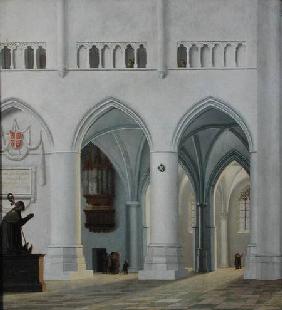 Interior of the Church of St. Bavo, Haarlem
