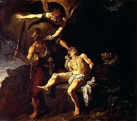 The Sacrifice of Isaac from Pieter, Pietersz Lastman
