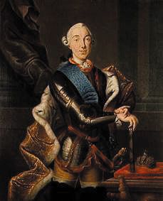 Tsar Peter III. of Russia. from Pietro Antonio Conte Rotari