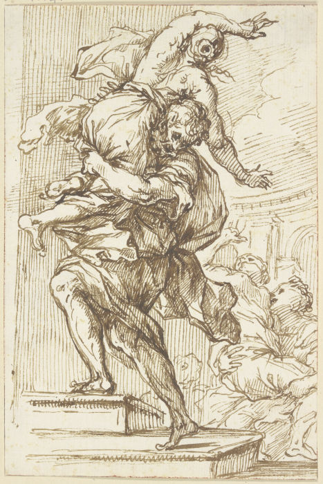 Abduction of the Sabine women from Pietro da Cortona