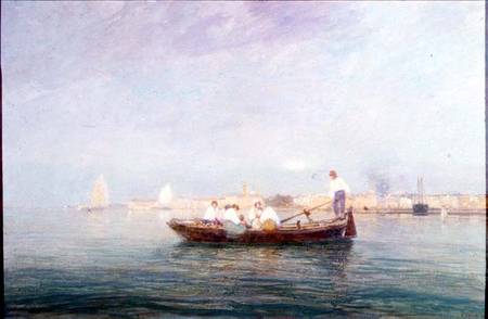 The Ferry from Pietro Fragiacomo