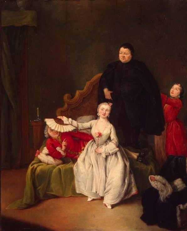Theatrical Scene from Pietro Longhi
