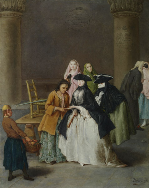 A Fortune Teller at Venice from Pietro Longhi