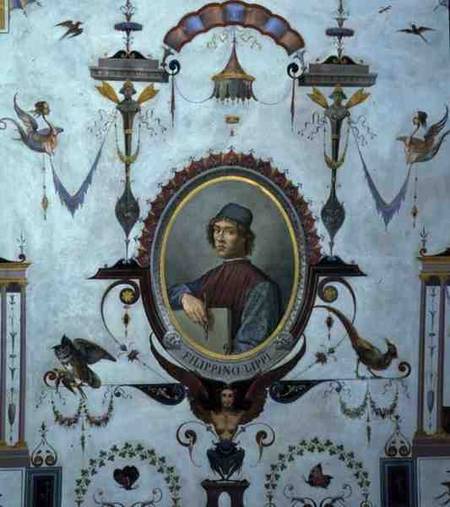 Portrait of Filippino Lippi from Pietro Pezzati