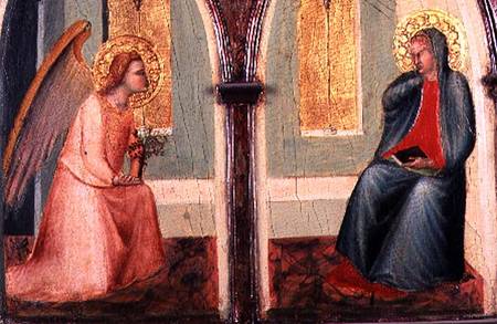 Annunciation from Pietro Lorenzetti