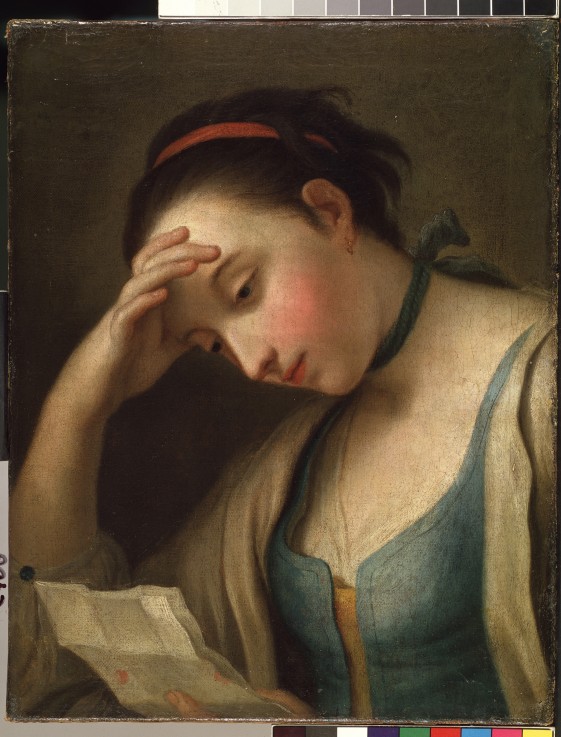 Female portrait from Pietro Antonio Rotari