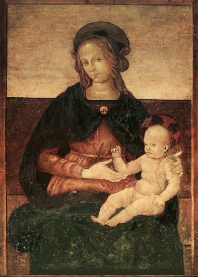 Pinturicchio, Maria mit Kind