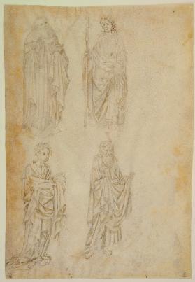 Four standing saints